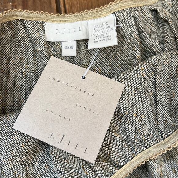J Jill Silk and Wool skirt long light weight NWT - Picture 5 of 7
